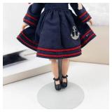 Vintage Vogue Ginny Doll in Navy Sailor Dress With Box & Inserts