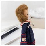 Vintage Vogue Ginny Doll in Navy Sailor Dress With Box & Inserts