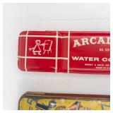 Vintage School Pencil Set & Arcadian Water Colors Mixed Lot