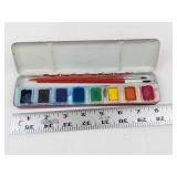 Vintage School Pencil Set & Arcadian Water Colors Mixed Lot