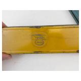 Jackie Pencil Tins With Pencils (Lot of 2)