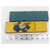 Jackie Pencil Tins With Pencils (Lot of 2)