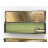Jackie Pencil Tins With Pencils (Lot of 2)