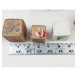 Vintage Wooden Alphabet Blocks