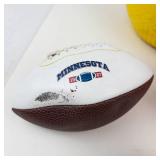 Signed Cincinnati Bengals Mini Football & Sports Ball Mixed Lot