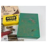 Reloading Manuals, Dies & Bullet Molds Mixed Lot