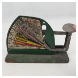 Vintage Jiffy Way Poultry Egg Grading Scale