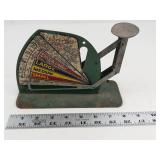 Vintage Jiffy Way Poultry Egg Grading Scale