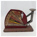 Vintage Farm Master Egg Grading Scale by Jiffy-Way