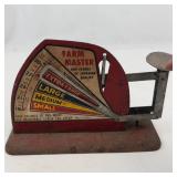 Vintage Farm Master Egg Grading Scale by Jiffy-Way