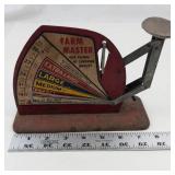 Vintage Farm Master Egg Grading Scale by Jiffy-Way
