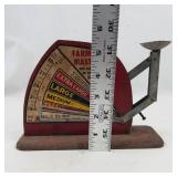 Vintage Farm Master Egg Grading Scale by Jiffy-Way