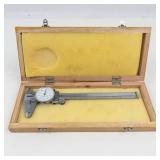 Smiec Dial Caliper in Wooden Case