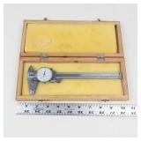 Smiec Dial Caliper in Wooden Case