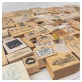 Mixed Lot Rubber Stamps