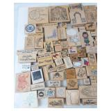 Mixed Lot Rubber Stamps