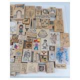 Mixed Lot Rubber Stamps