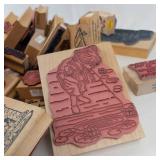 Assorted Rubber Stamps