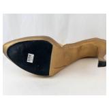 Vintage Giant Gold Just the Right Shoe High Heel Figurine Store Display Prop