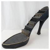 Just the Right Shoe Black High Heel Display Stand