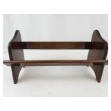 Vintage Wooden Book Trough Recipe Stand
