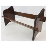 Vintage Wooden Book Trough Recipe Stand