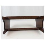 Vintage Wooden Book Trough Recipe Stand