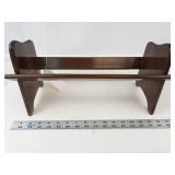 Vintage Wooden Book Trough Recipe Stand