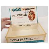 Vintage Muriel Senators Cigar Box Pair