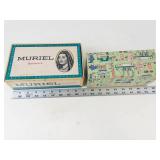 Vintage Muriel Senators Cigar Box Pair
