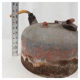 Vintage Galvanized Metal Gasoline Can