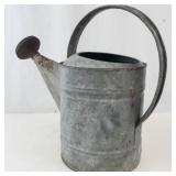 Vintage Galvanized Watering Can Rustic Garden Decor