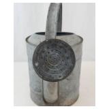 Vintage Galvanized Watering Can Rustic Garden Decor