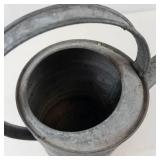 Vintage Galvanized Watering Can Rustic Garden Decor