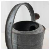 Vintage Galvanized Watering Can Rustic Garden Decor