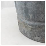 Vintage Galvanized Watering Can Rustic Garden Decor