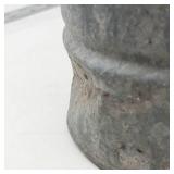 Vintage Galvanized Watering Can Rustic Garden Decor