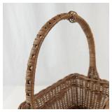 Woven Basket With Handle