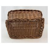 Woven Basket With Handle
