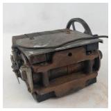 Antique Kellogg Hand-Crank Magneto Generator