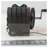 Antique Kellogg Hand-Crank Magneto Generator