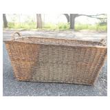 Large Woven Wicker Storage Basket