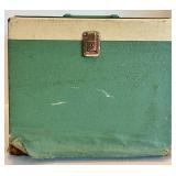Vintage Singer 221K Sewing Machine With Case & Motor