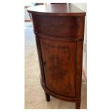 Ethan Allen Demi-Lune Console Cabinet