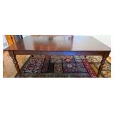 Wood Dining Table Set With Leaves & 8 Chairs