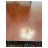 Wood Dining Table Set With Leaves & 8 Chairs