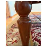 Wood Dining Table Set With Leaves & 8 Chairs