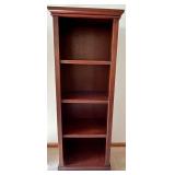 Wood Bookcase Display Shelf #1
