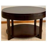 Oval Wood Accent Table