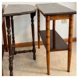 Wood Accent Tables - Set of 3